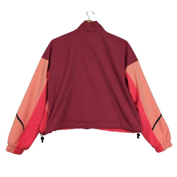 Under Armour Unstoppable Jacket Womens S Orange Full Zip Athletic Athleisure - Picture 2 of 11